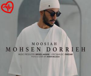 دانلود آهنگ آهنگ مو سیاه از محسن دریه به همراه متن ترانه - کاور اصلی